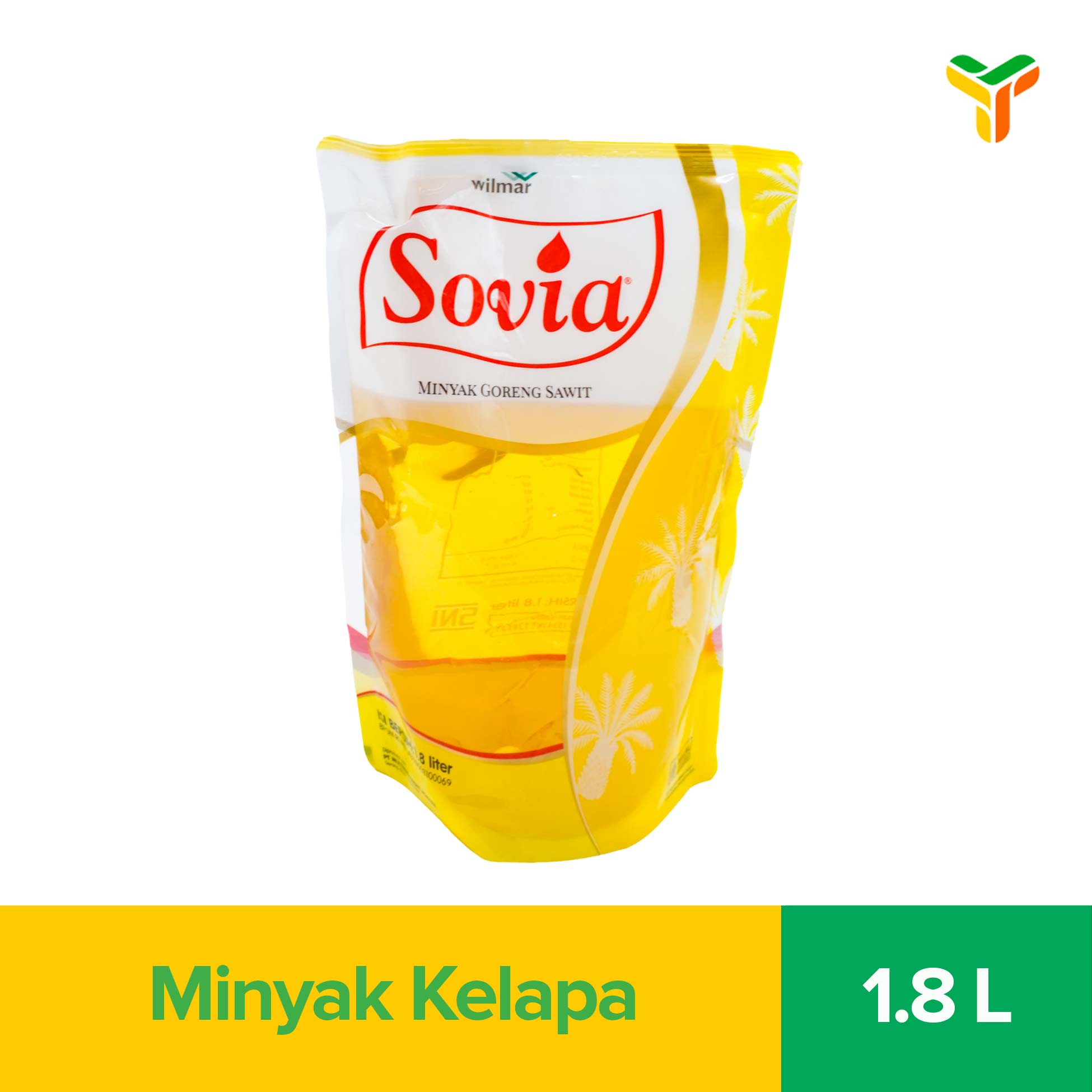 Minyak Goreng Sovia 1,8 L